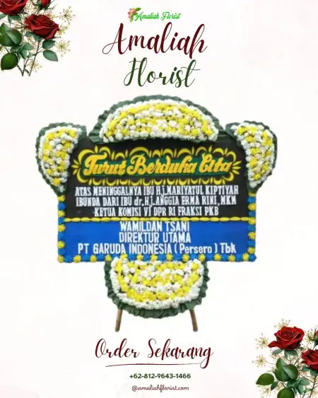 Papan Bunga Duka Venue Pernikahan Jakarta Pusat